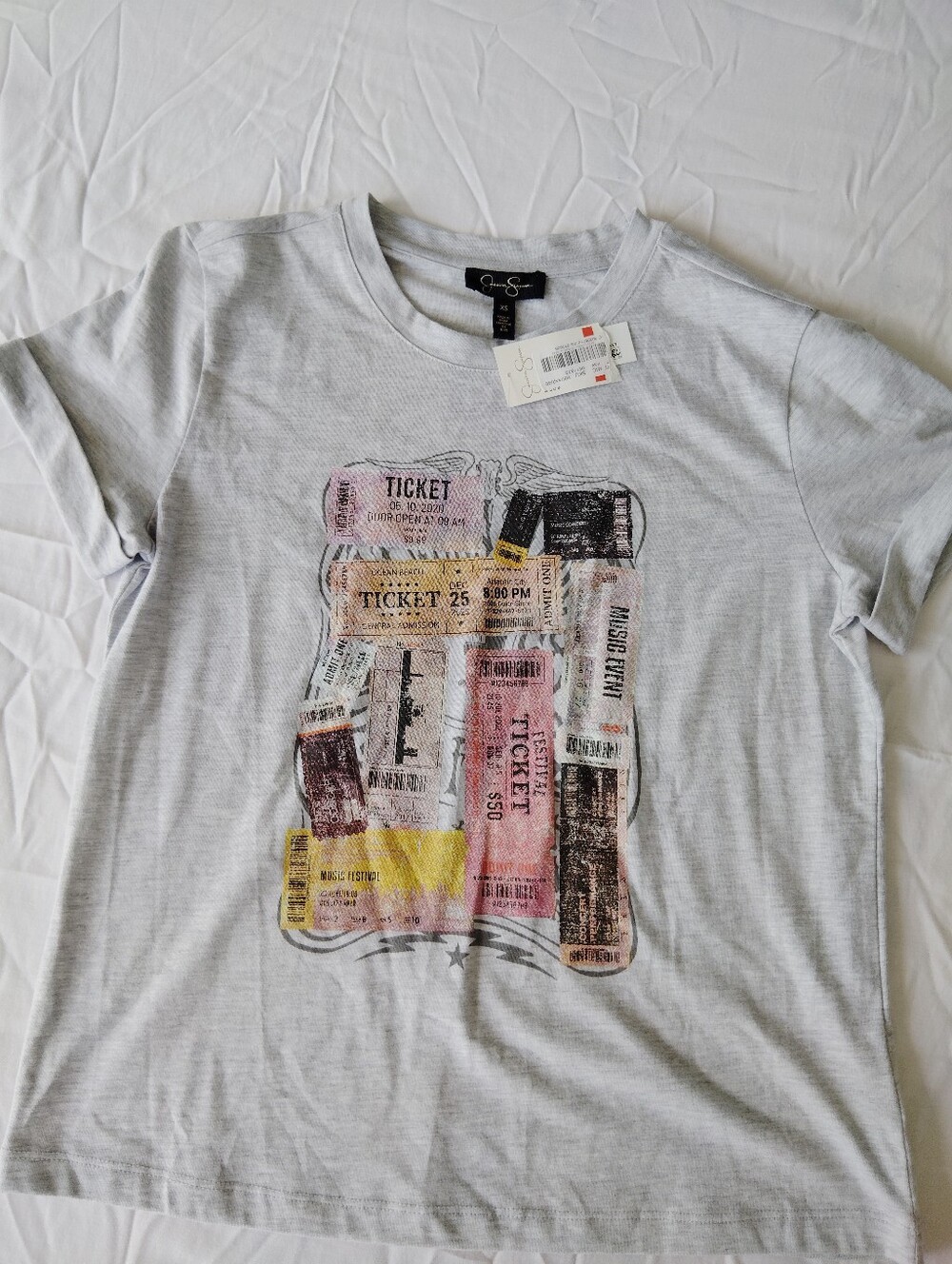 Jessica Simpson Concert Ticket Tee XS